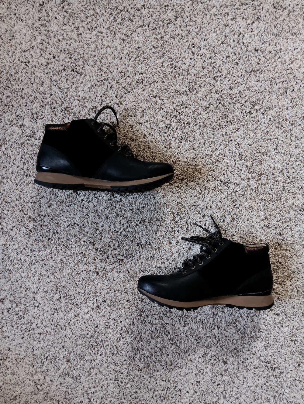 Dansko Ginny Wedge Leather Ankle Boots 40